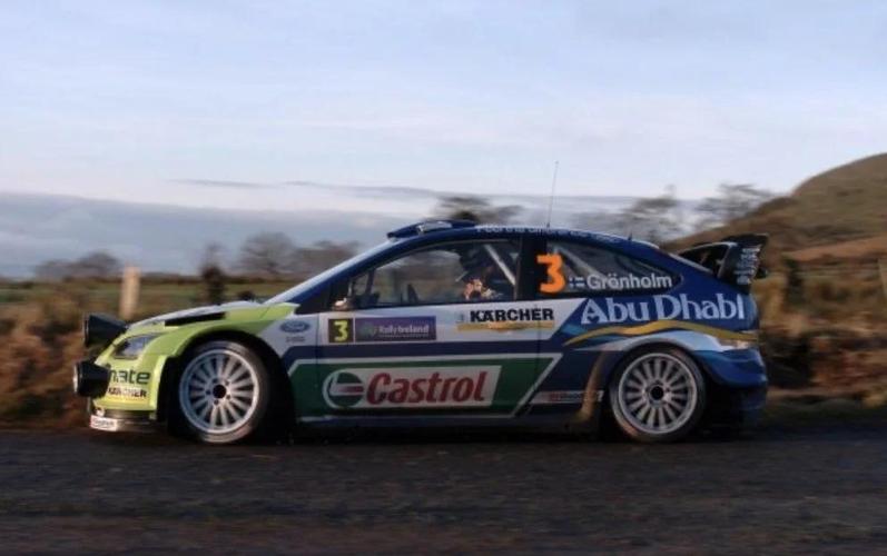 福特wrc拉力赛车型,福特拉力赛车图片