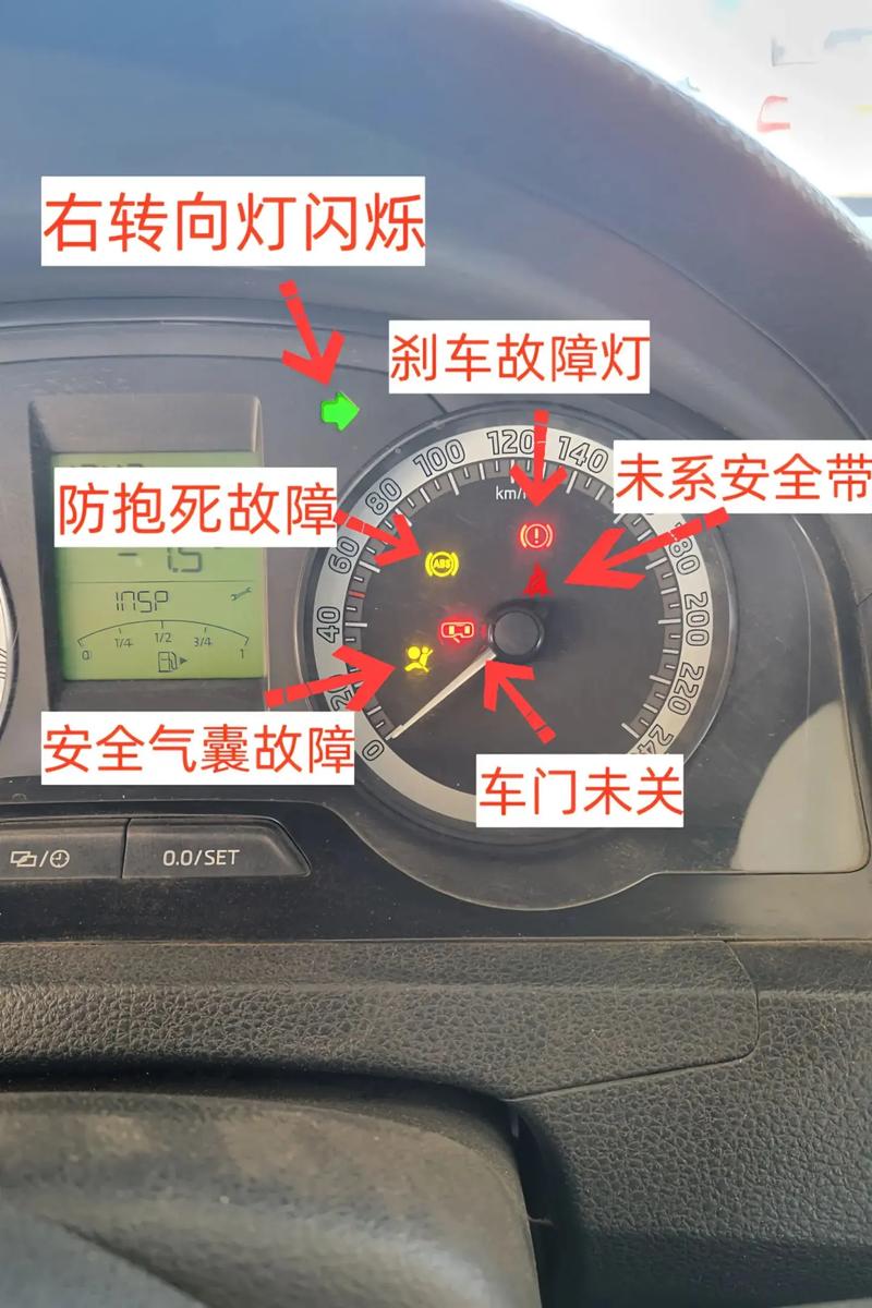 帕杰罗v73常见故障/帕杰罗v73仪表盘故障灯图解