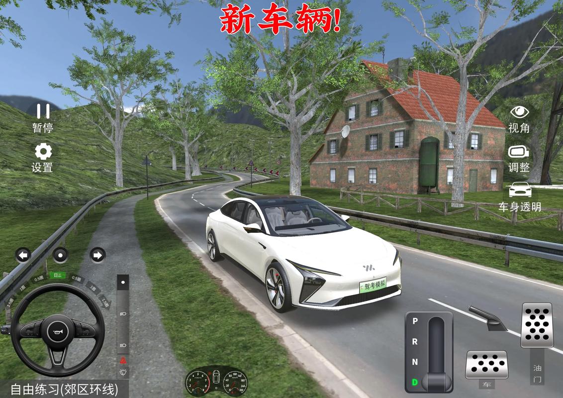 汽车游戏模拟驾驶下载安装,汽车驾驶游戏模拟器