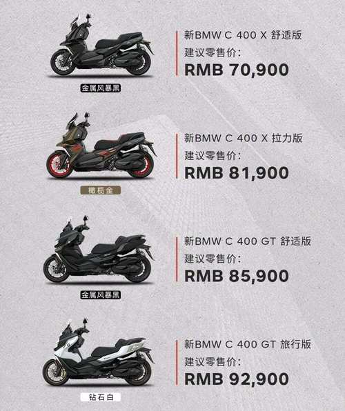 摩托车价格排名前十(主流摩托车价格)